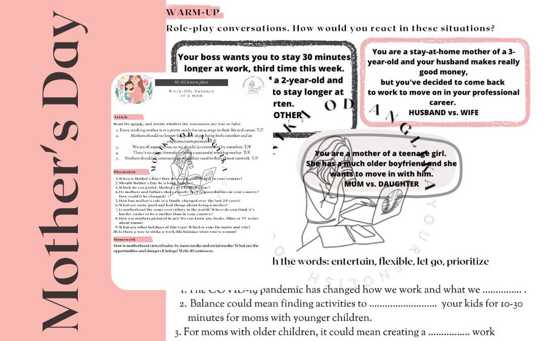 Mother’s Day – materiały do pracy z dorosłymi